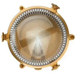 Foresti ＆Suardi Wand- und Deckenleuchte Messingguss rund Best