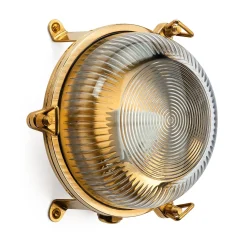 Foresti ＆Suardi Wand- und Deckenleuchte Messingguss rund Best