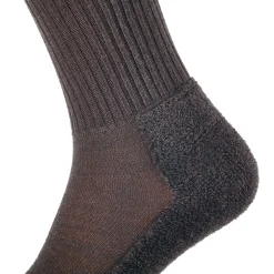 Veith Allgäuer Bergstrumpf Wandersocke Dunkelbraun Clearance
