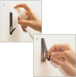 Wandhaken Line und Dot Neongelb Outlet