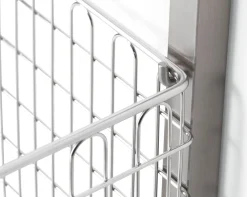 Hupfer Wandhakenschiene zu Regalsystem Inox Hot