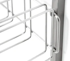 Hupfer Wandhakenschiene zu Regalsystem Inox Hot