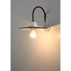 Ceramiche Fabbro Wandleuchte Emaille und Keramik New