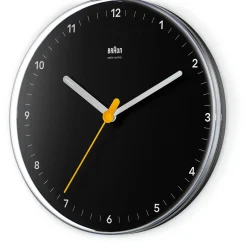 Braun Wanduhr , klein Discount