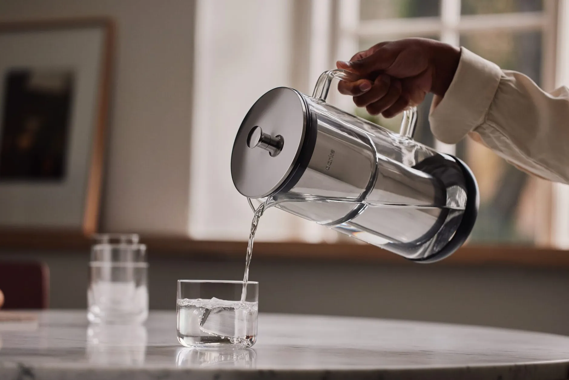 Aarke Wasserfilterkanne Purifier Hot