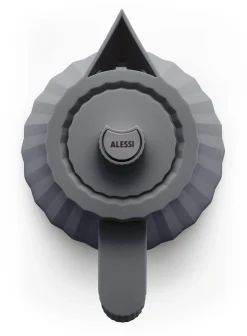 Alessi Wasserkocher Plissé Grau Outlet