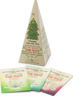 Saat & Gut Weihnachtliche Saatguttüte Wintergemüse Best