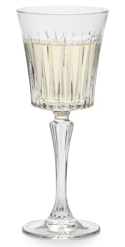 RCR Cristalleria Italiana Weißweinglas gerippt New