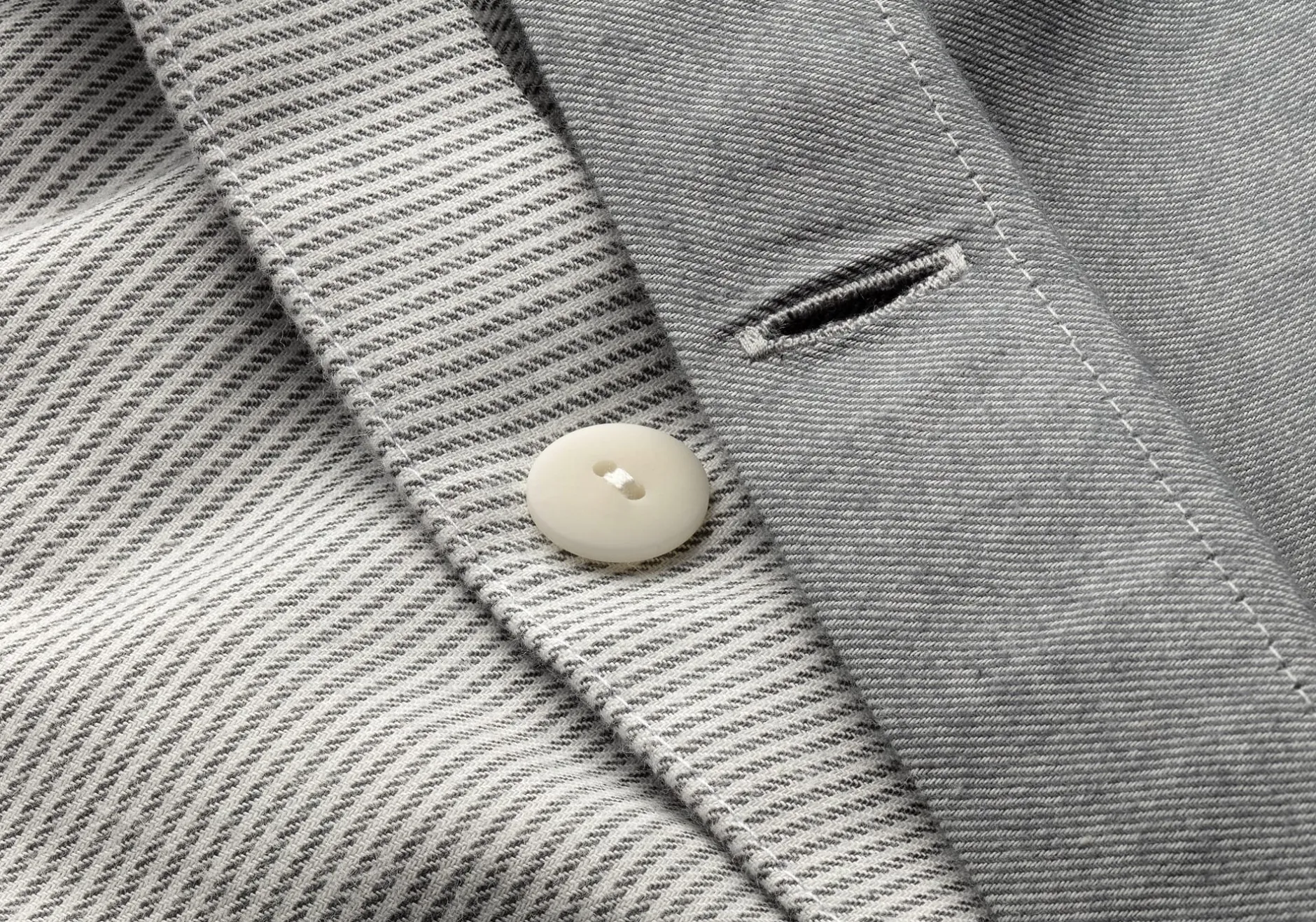 elegante Wendebettbezug Sommerflanell Grau Discount