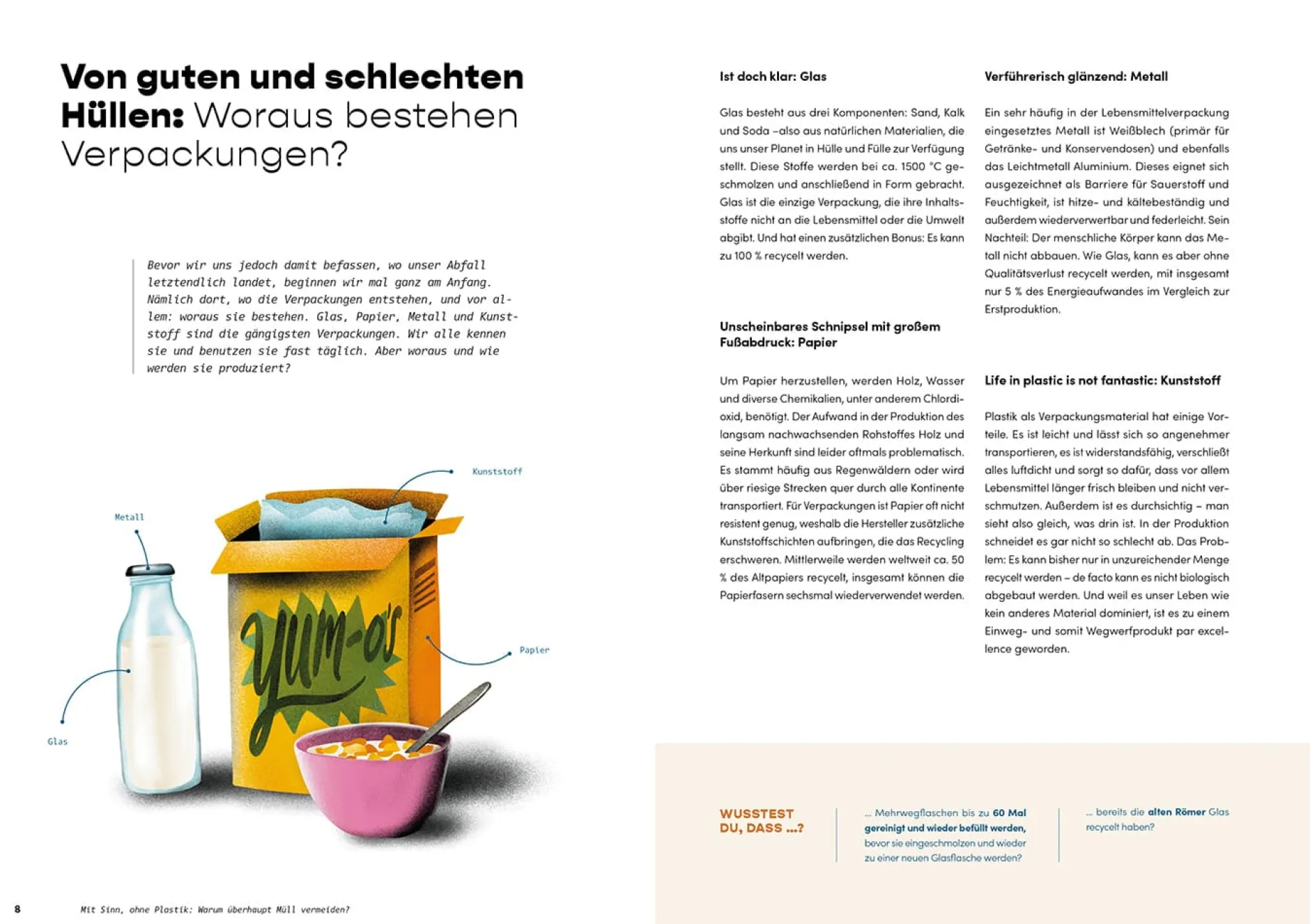 Löwenzahn Verlag Wenn die Verpackungshüllen fallen