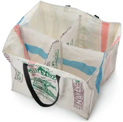 Fair Squared Wertstoff-Sammeltasche aus Reissäcken Outlet