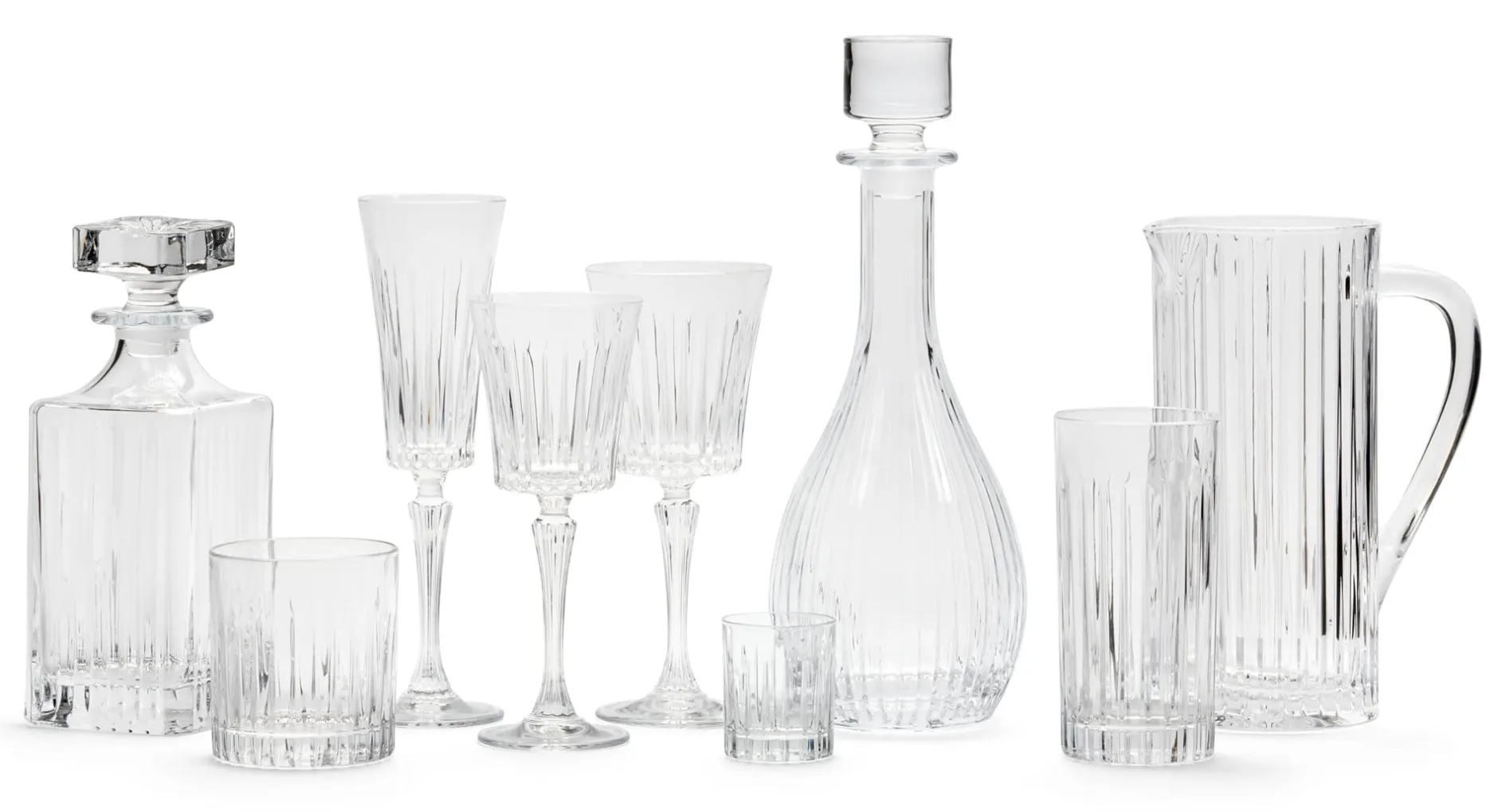 Whisky-Dekanter gerippt Clearance