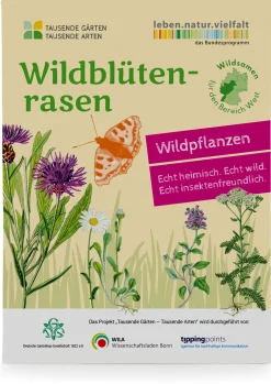 Tausende Gärten – Tausende Arten Wildblumenrasen gebietsheimisch Discount