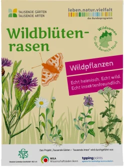 Tausende Gärten – Tausende Arten Wildblumenrasen gebietsheimisch New