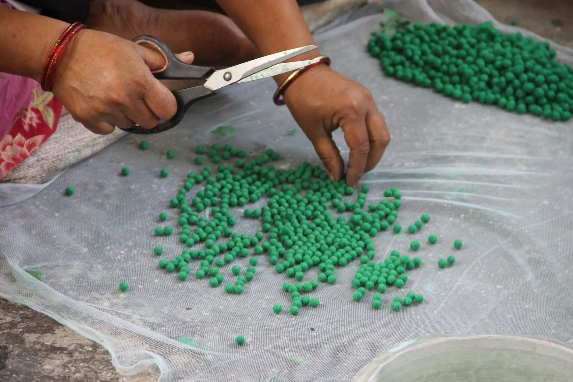 Én Gry & Sif Wimpelkette Filz Hot