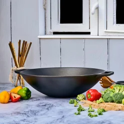 Victoria Wokpfanne Gusseisen