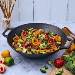 Victoria Wokpfanne Gusseisen