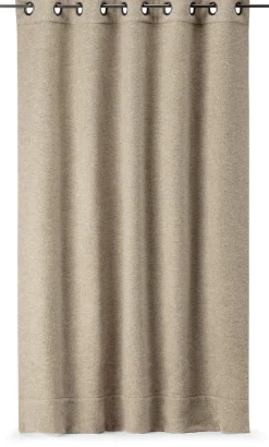Gebrüder Mehler Wärmeschutzvorhang Wollfries Beige New