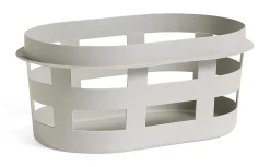 HAY Wäschekorb Laundry Basket, klein Hellgrau Outlet