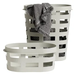 HAY Wäschekorb Laundry Basket, klein Hellgrau Outlet