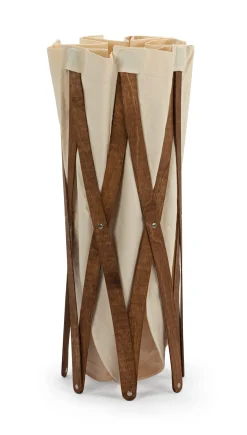 K&M Classics Wäschekorb Walnussholz Natur Sale