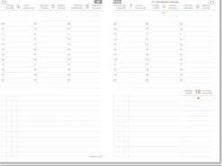 X47 Wochenkalender 2026 Clearance