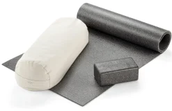 hejhej Yogamatte Schwarz Clearance