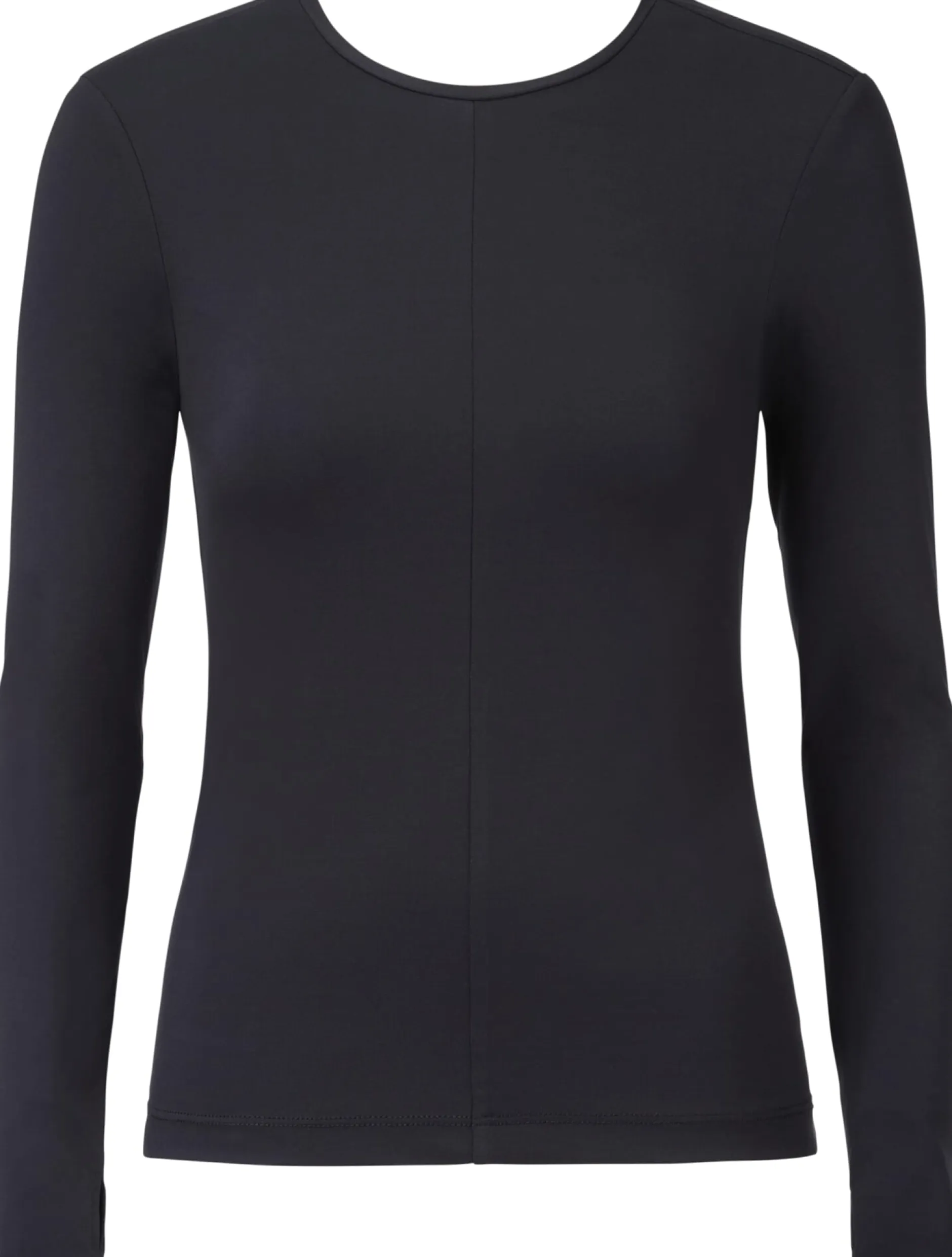 OH OH OM Ethical Sportswear Yoga-Top Langarm Schwarz Sale