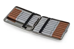 vom Hofe Manufaktur Zigarettenetui Stahlblech Clearance