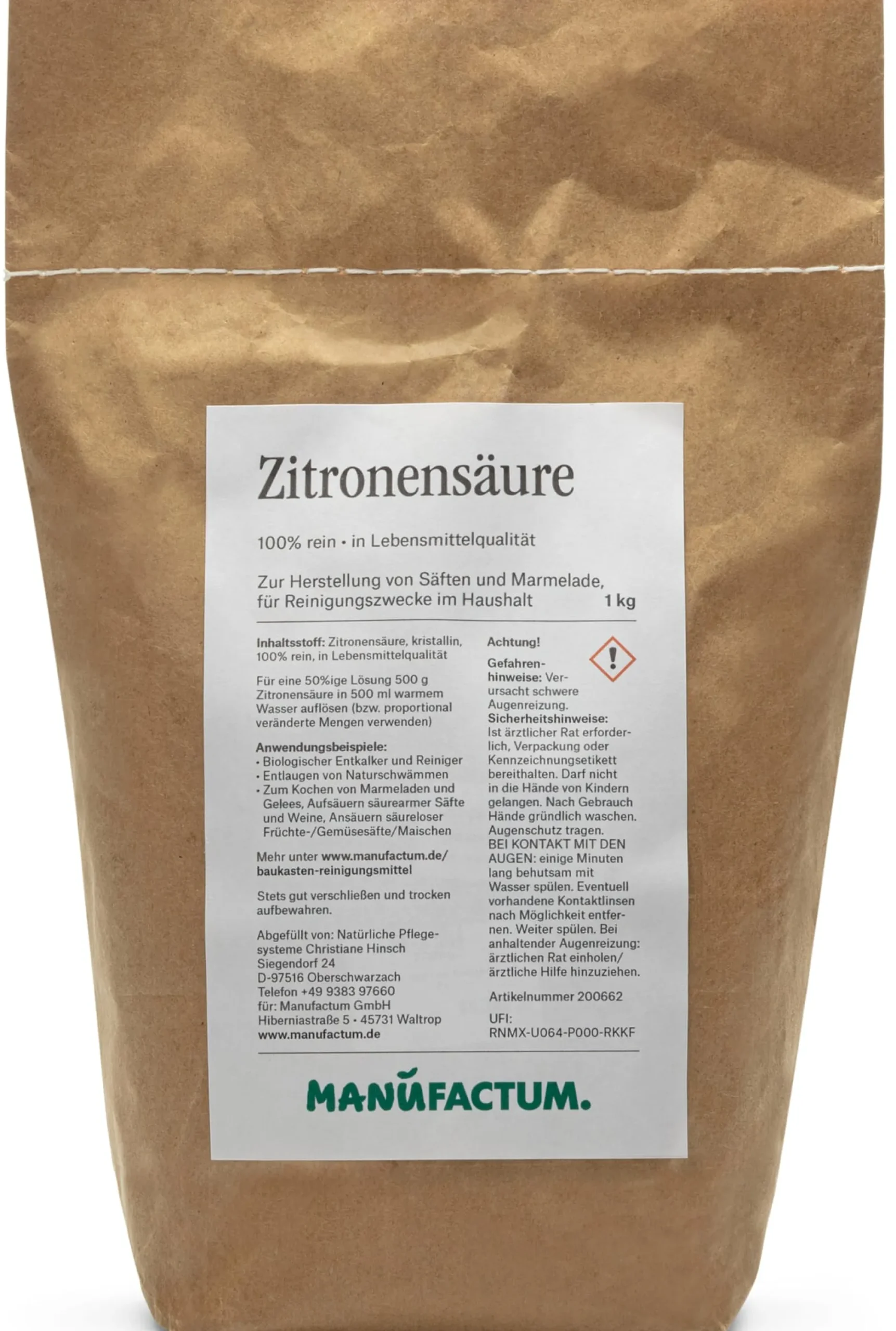 Manufactum Zitronensäure Discount