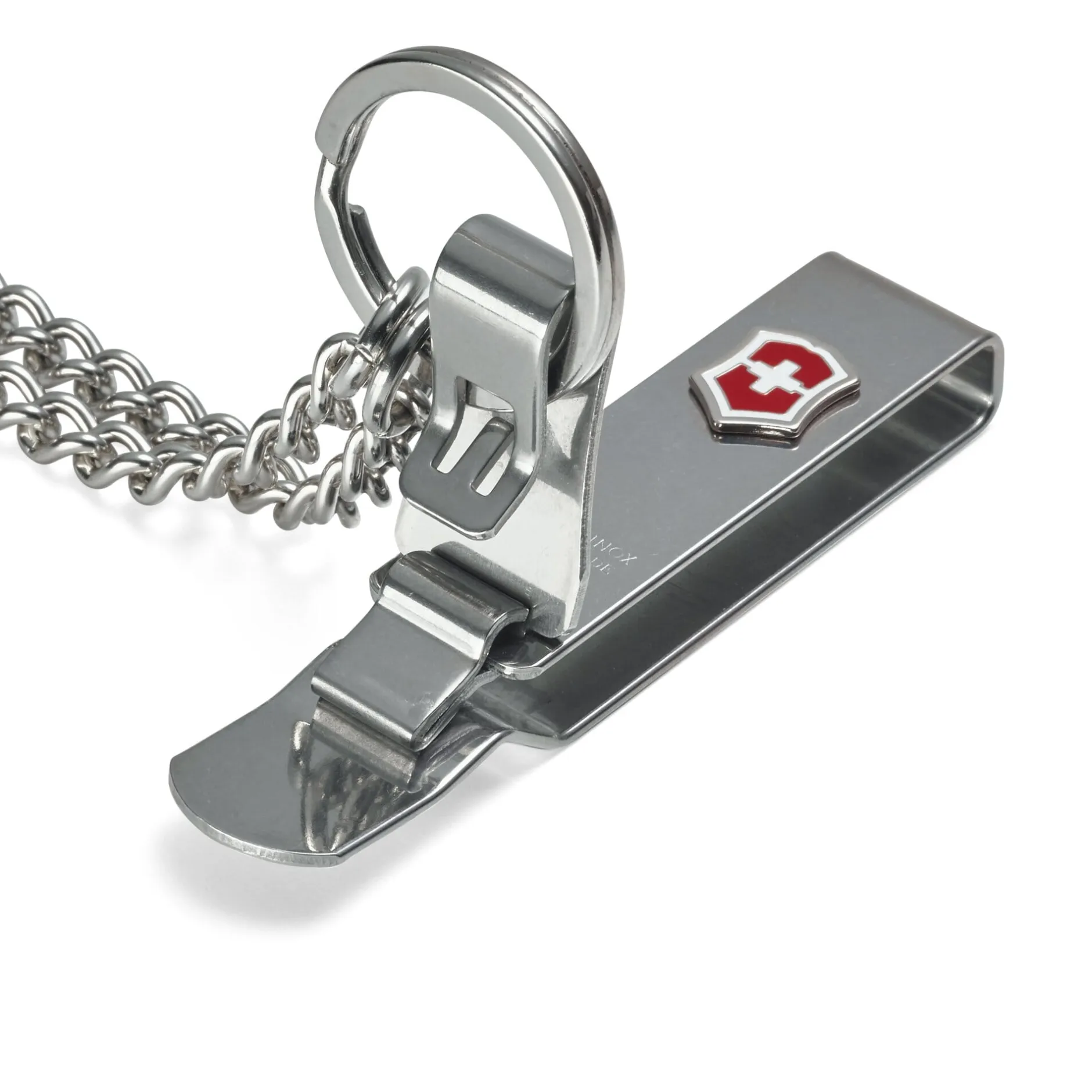 Victorinox Zweifach-Schlüsselkette mit Gürtelclip Sale